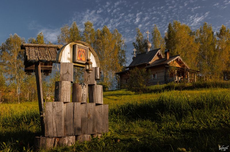 Церковь Михаила Архангела в Зиброво фото превью