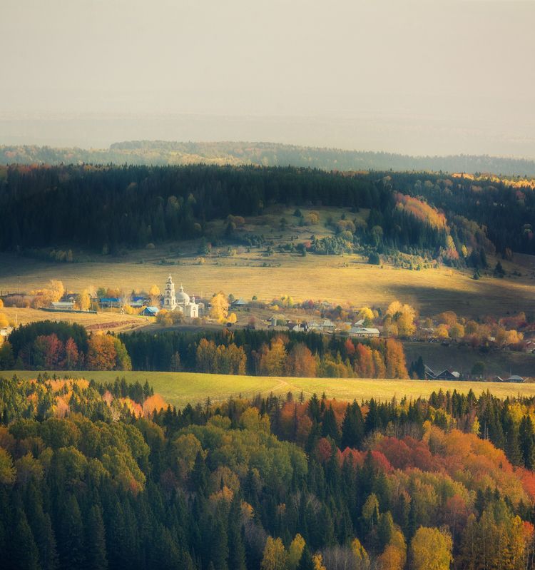 В осенней дали фото превью