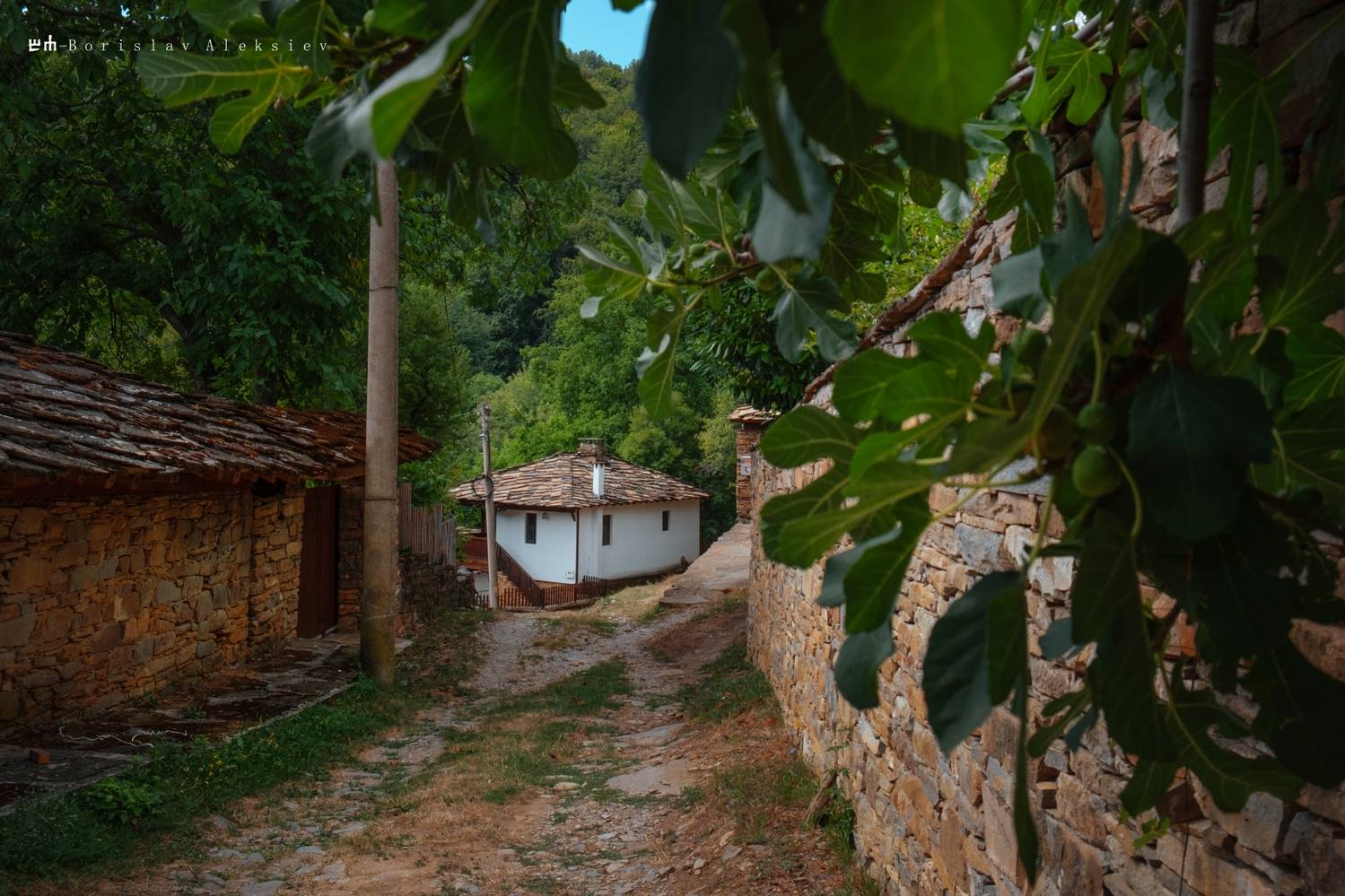 старо стефаново,българия,old,building,light,blue, Алексиев Борислав