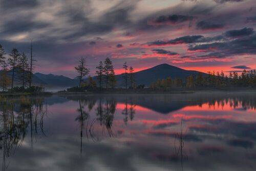 Мистика колымских рассветов...