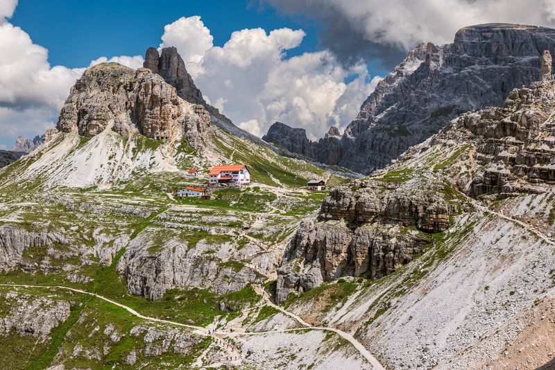 доломиты, dolomites, alps, tri cime Доломиты фото превью