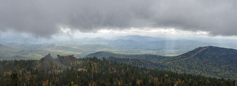 Осенний Шерегеш фото превью