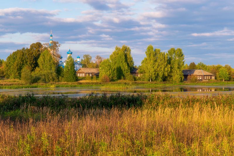 Тёплый сентябрьский вечер фото превью