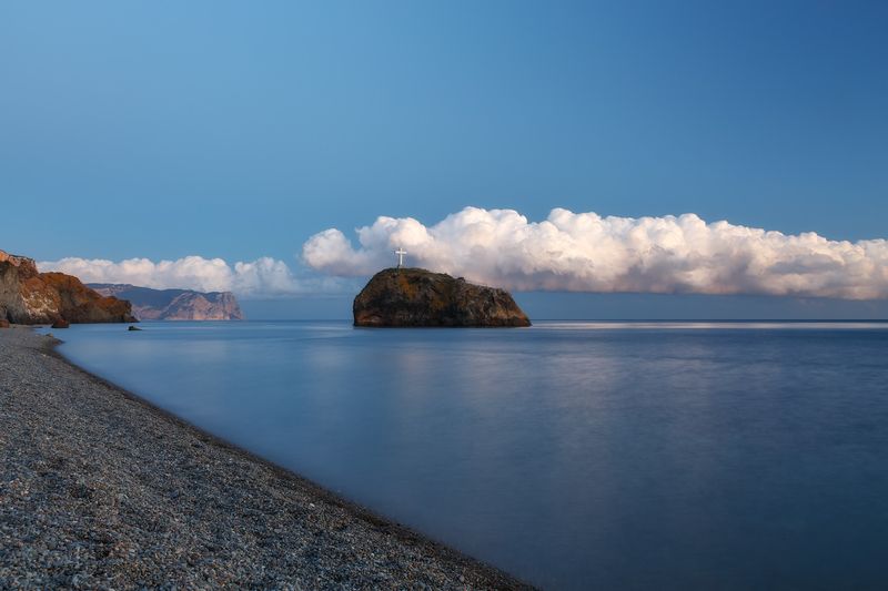 севастополь, фиолент, море, пляж. Сентябрь. фото превью