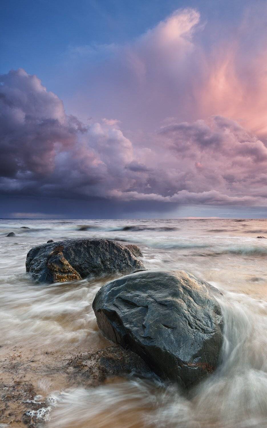 landscape latvia latvija пейзаж море облака, Алексей Мельситов
