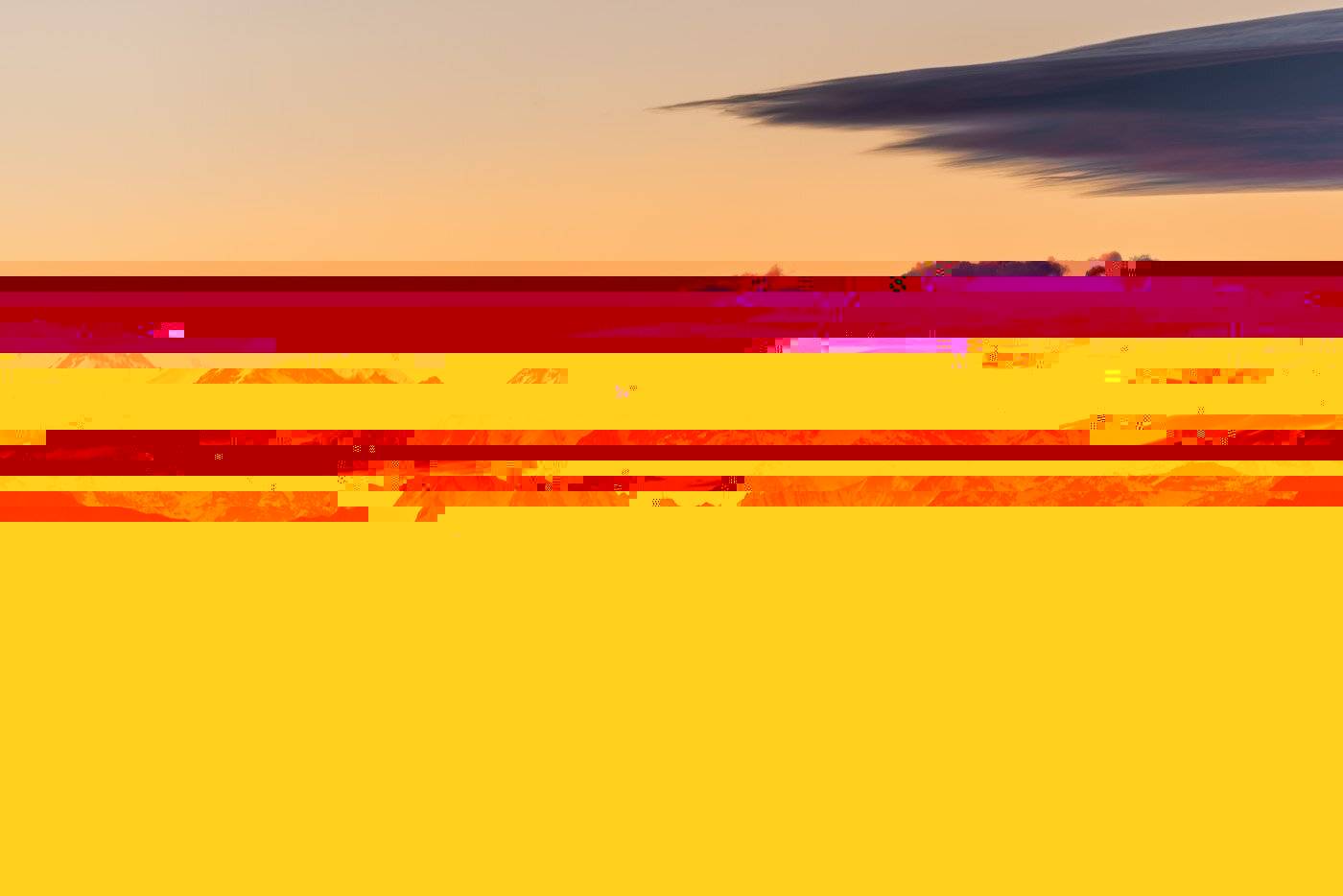 Горы, Закат, Небо, Облака, Пейзаж, Dmitriy  Baginskiy