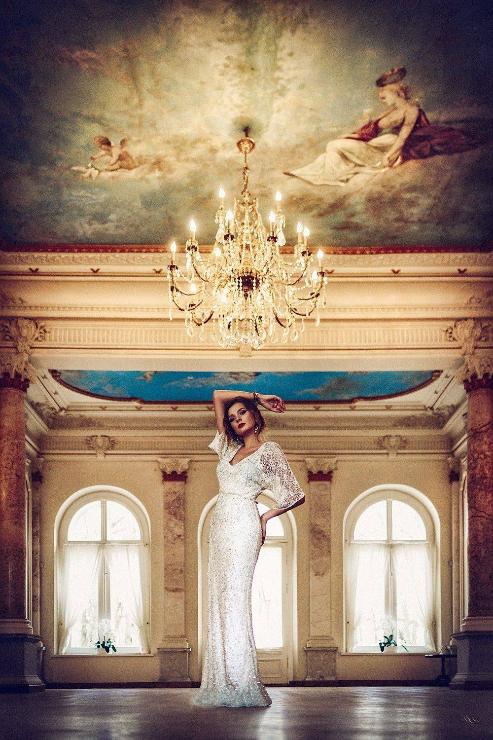 Dress, Lithuania, Old manor, Portrait, Woman, Руслан Болгов (Axe)