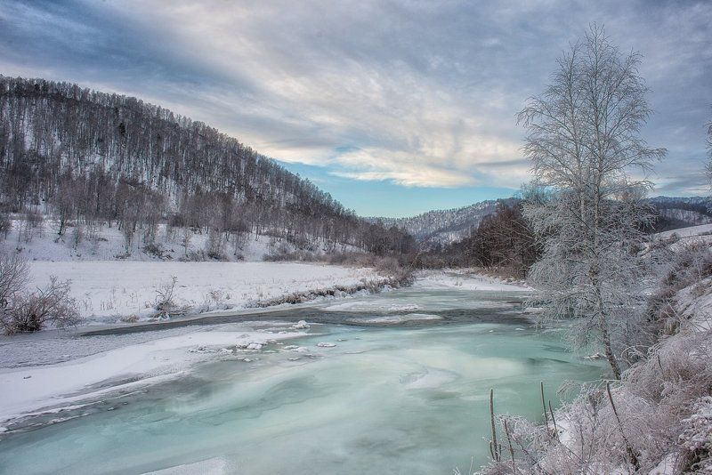 река Сема, январь 2016... фото превью