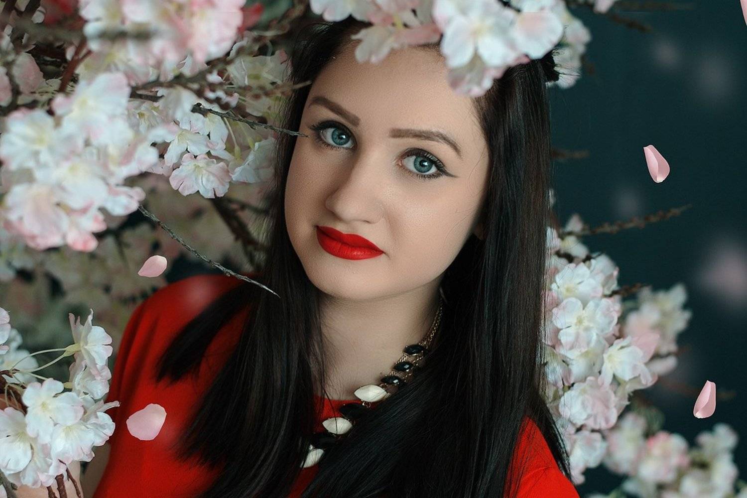 портрет студия девушка, Лана Никонова