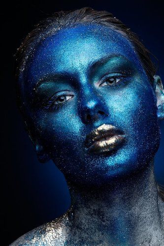 blue