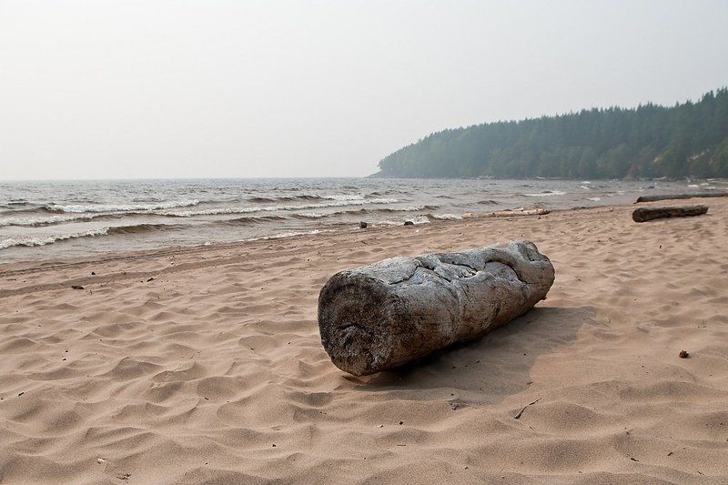 Онего, дым, Бесов Нос Дымный онежский берег фото превью
