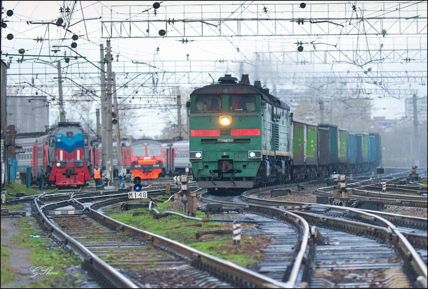 железная дорога, Георгий Сапожников