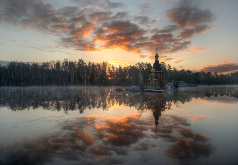 в апреле на реке Вуоксе фото превью