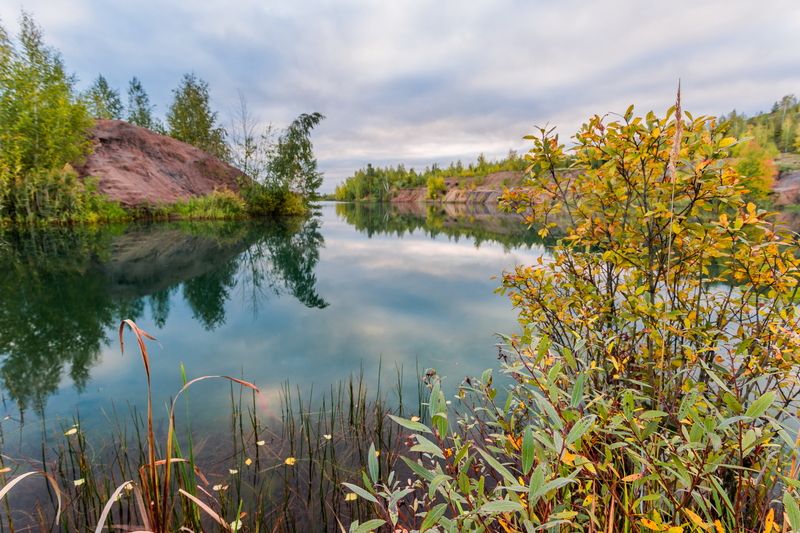 Озеро фото превью