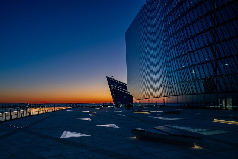 Закат на Лахте фото превью