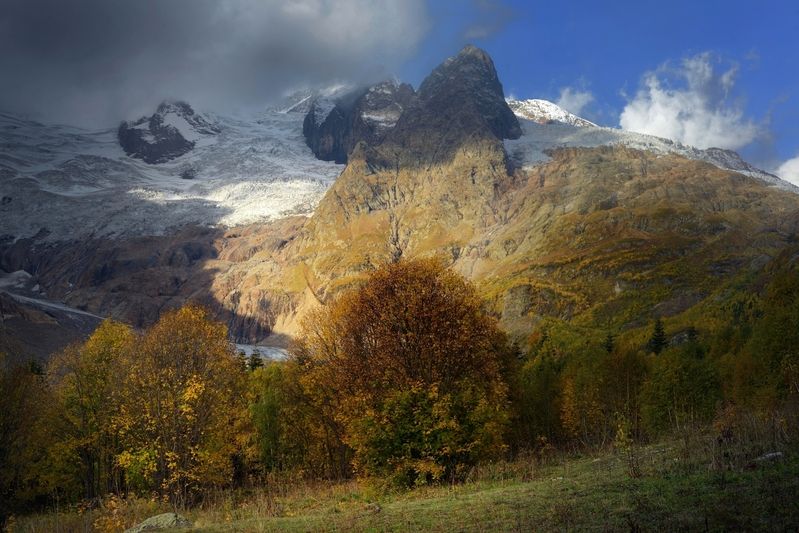 Осеннее утро на Алибеке фото превью