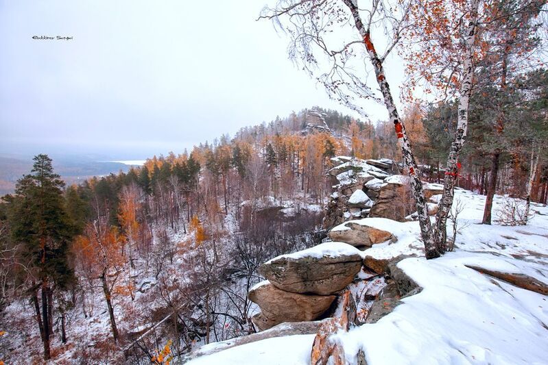 аракульские шиханы, южный урал Природа Южного Урала фото превью