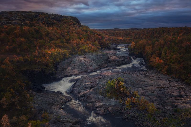 Водопады Титовки фото превью