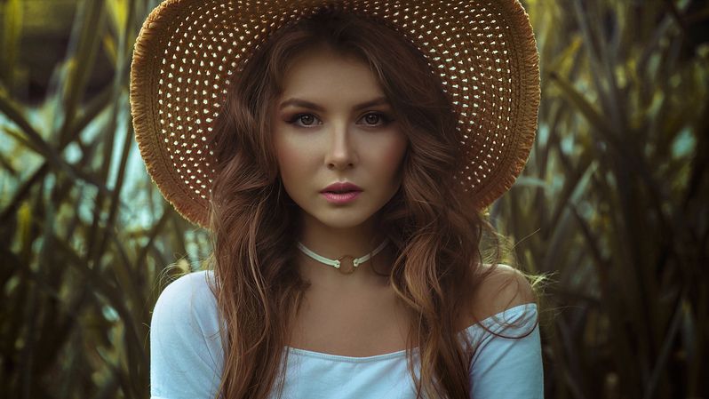 girl, model,hot, studio, portrait, black, light, young, summer, sexy Kate фото превью