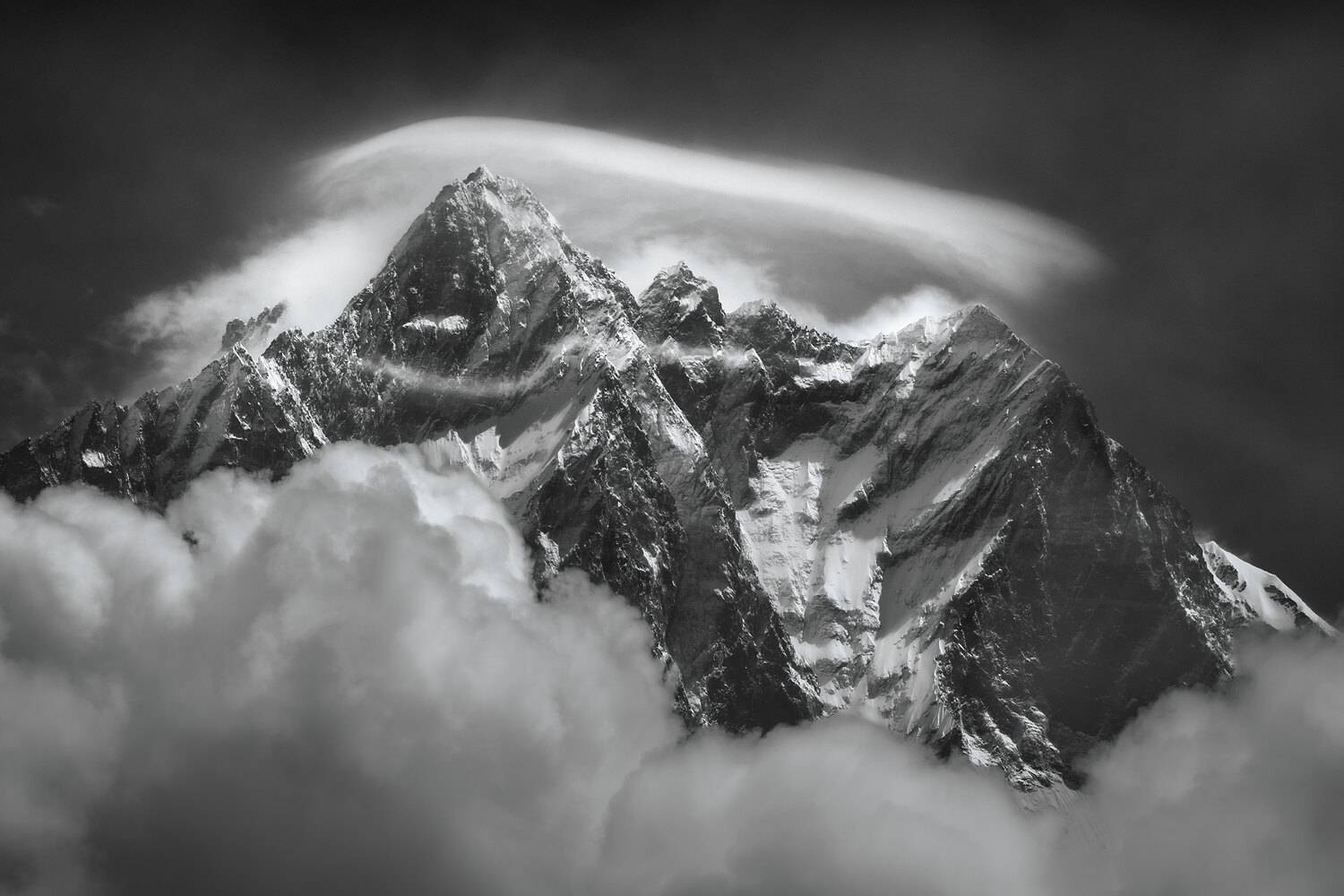 лхотсе, эверест, гималаи, непал, горы, Купчиков Илья