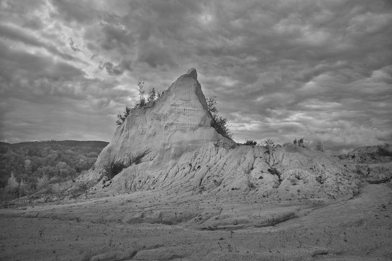 старый карьер, индустриальный пейзаж Доломит фото превью