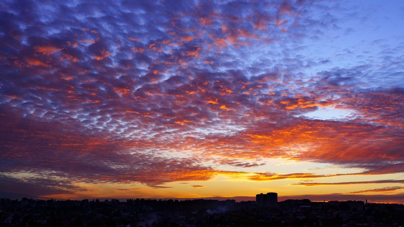 Закат фото превью