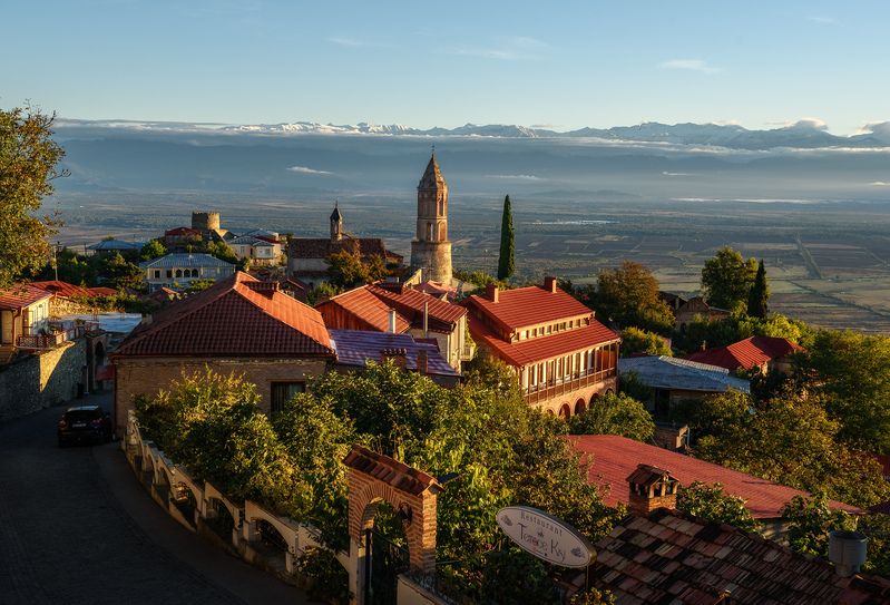 кавказ, грузия, georgia, горы, сигнахи, sighnaghi, архитектура, кахетия, крепость Сигнахи фото превью