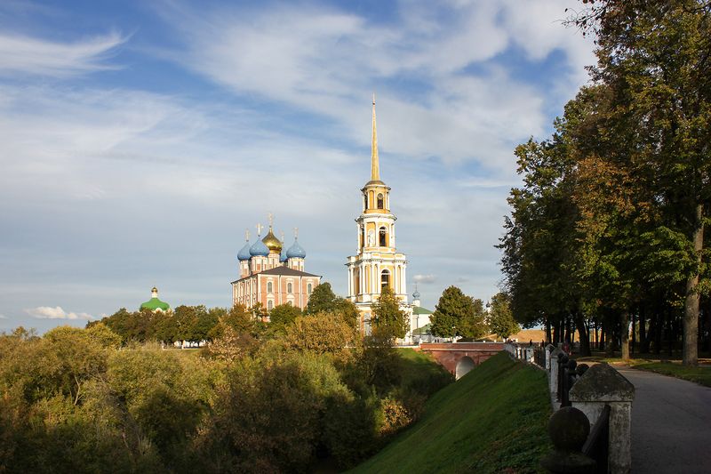 Рязань. Вид на Кремль. фото превью