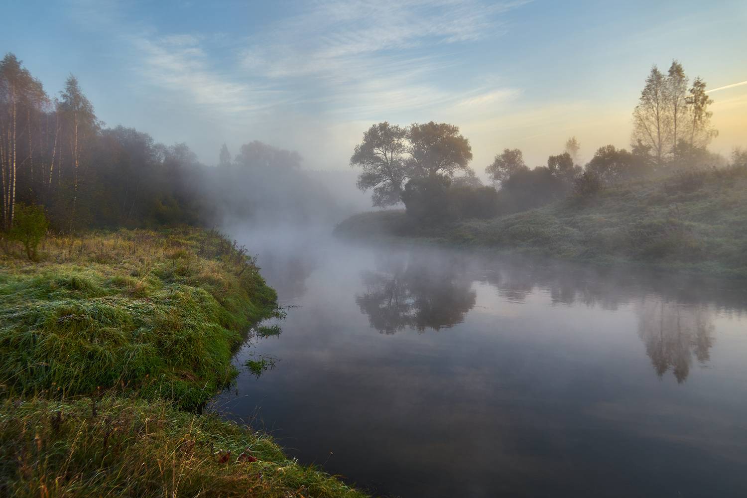 река истра, осень, Медведев Александр