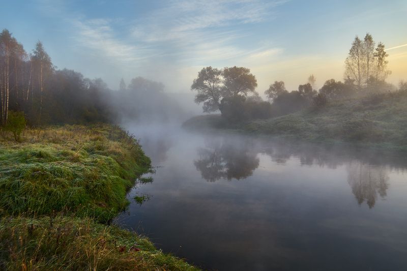 река истра, осень Осень фото превью