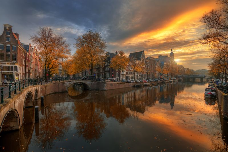 осенний Амстердам... фото превью