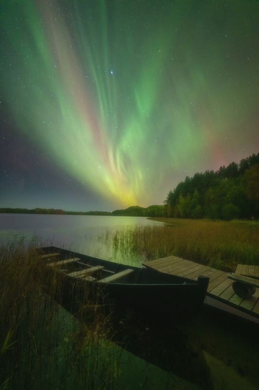 в переливах  авроры  фото превью