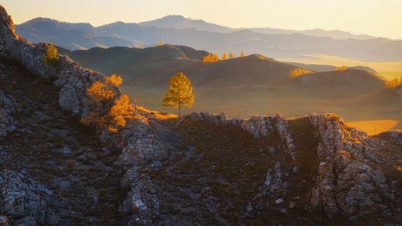 В лучах заката фото превью