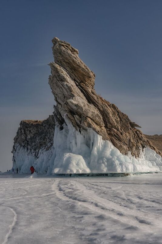 Огой Байкал зима лёд Огой фото превью