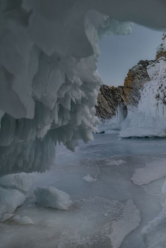 Лёд Байкал зима Духи льда Байкала фото превью