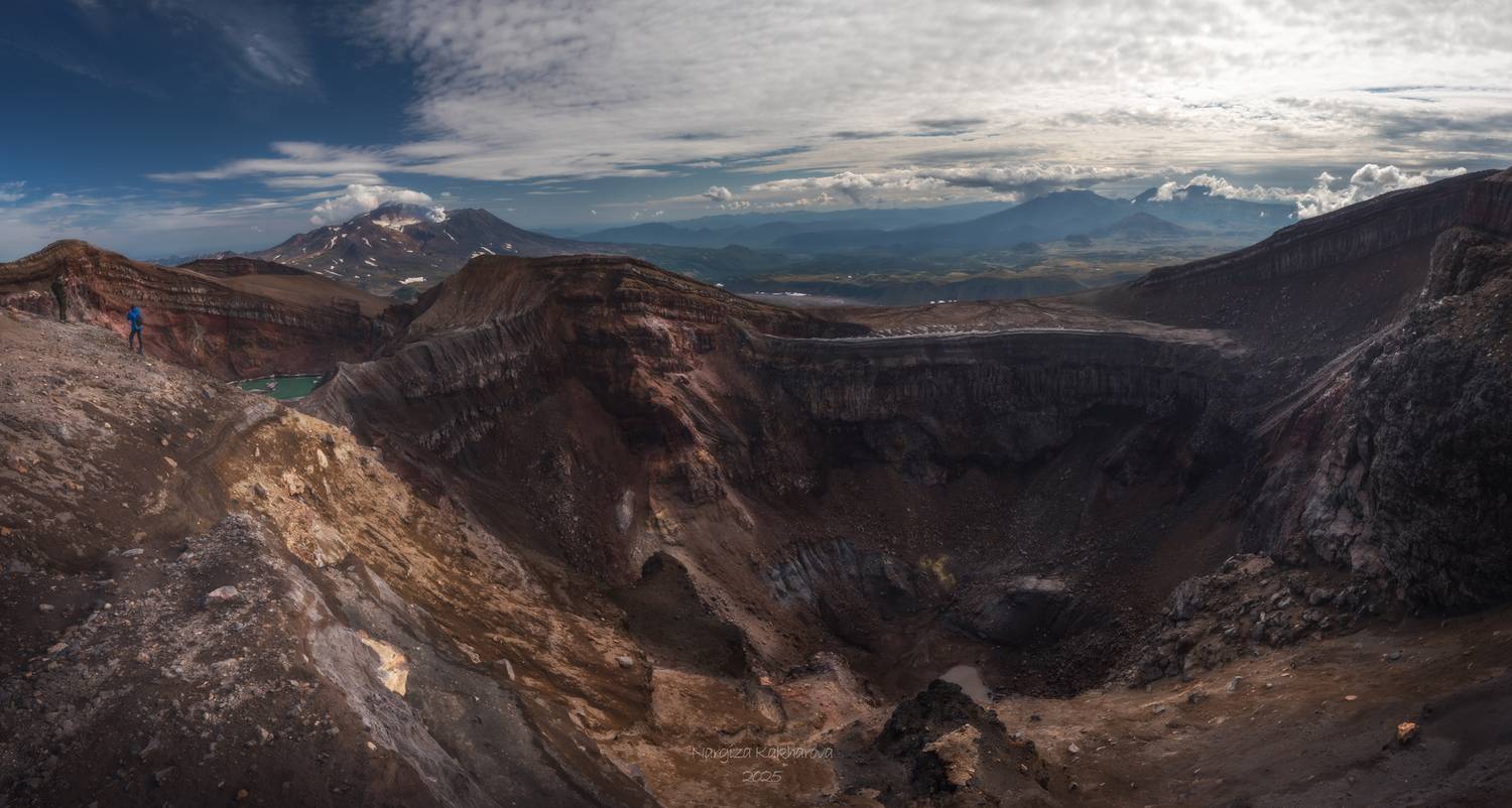 камчатка, вулкан, Nargiza Kakharova