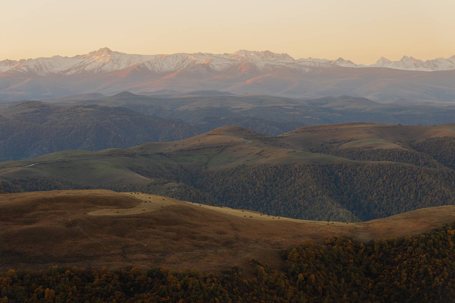рассвет, кавказ, горы, кбр, шаджатмаз, Ekaterina Romanova