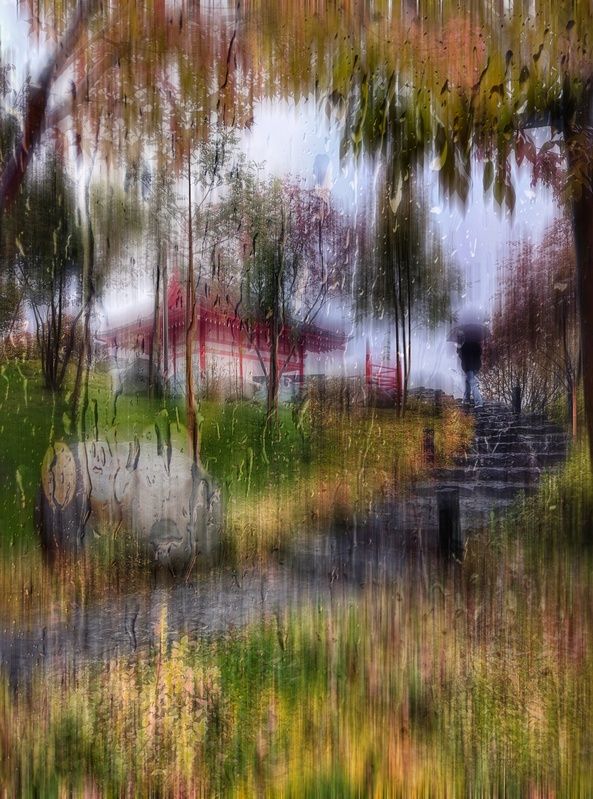 Японский сад фото превью