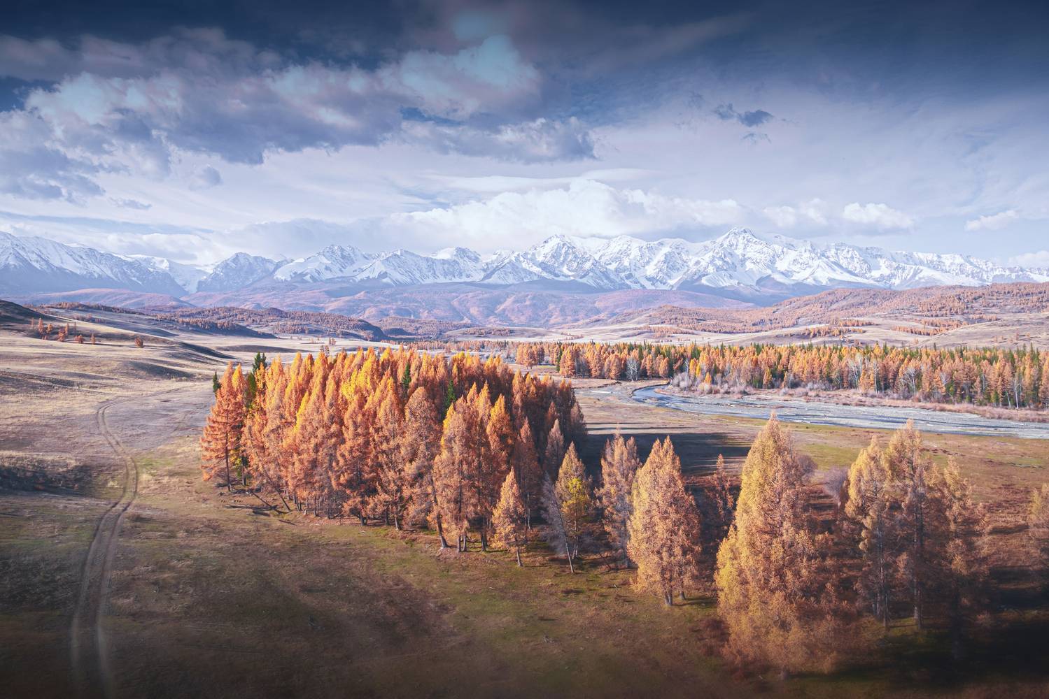 алтай, осень, курай,  горы, mountains, landscape, пейзаж, россия, природа,, Владимир Разгуляев