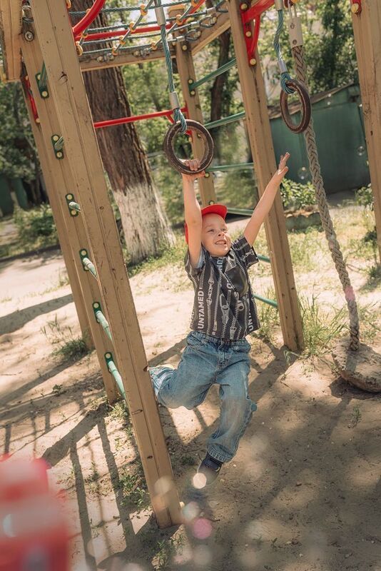 детская площадка лето Во дворе фото превью