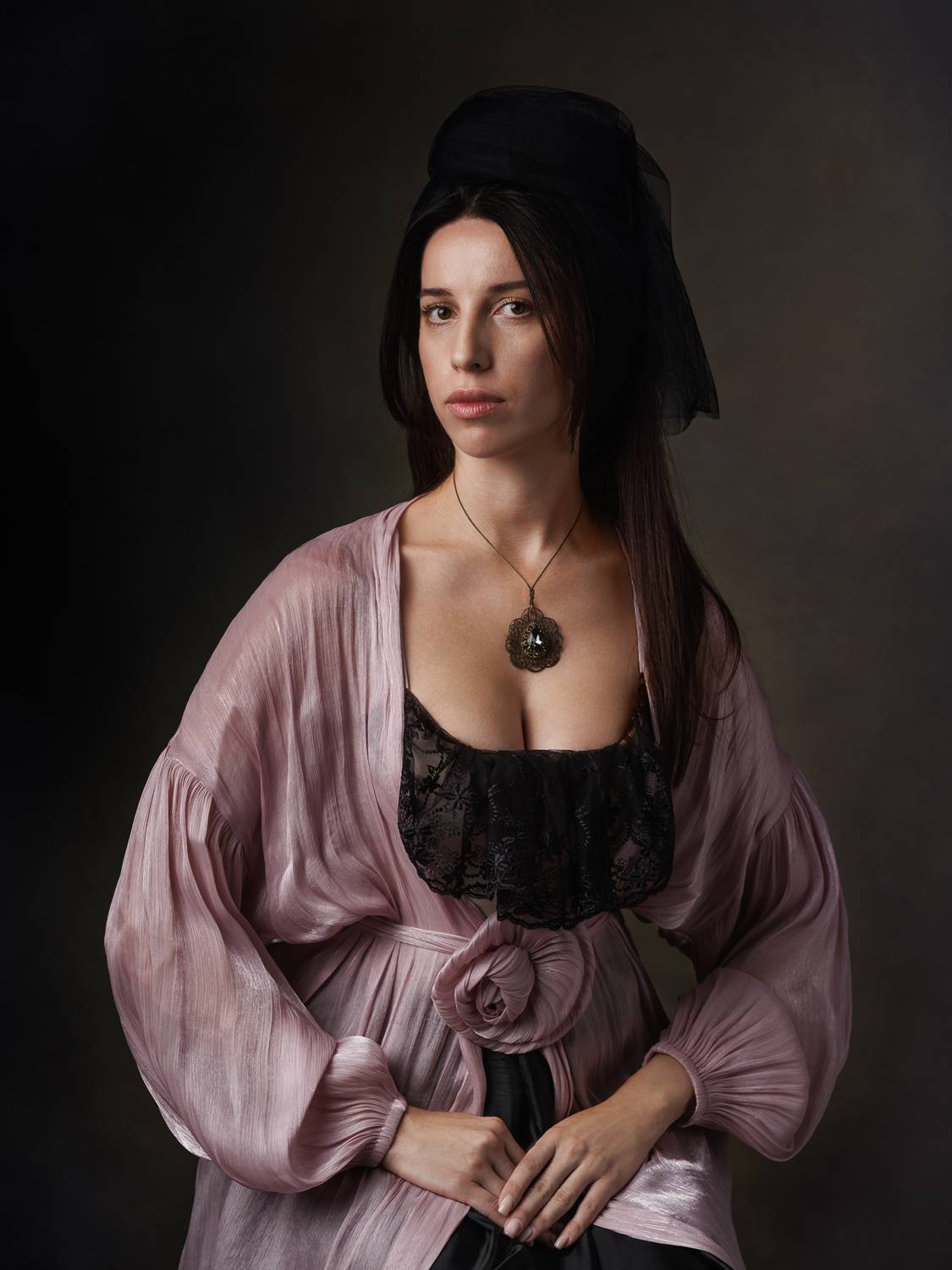 лицо, портрет, печать, жанр, дама, ретро, графиня, цвет, студия, Ведмеденко Оксана