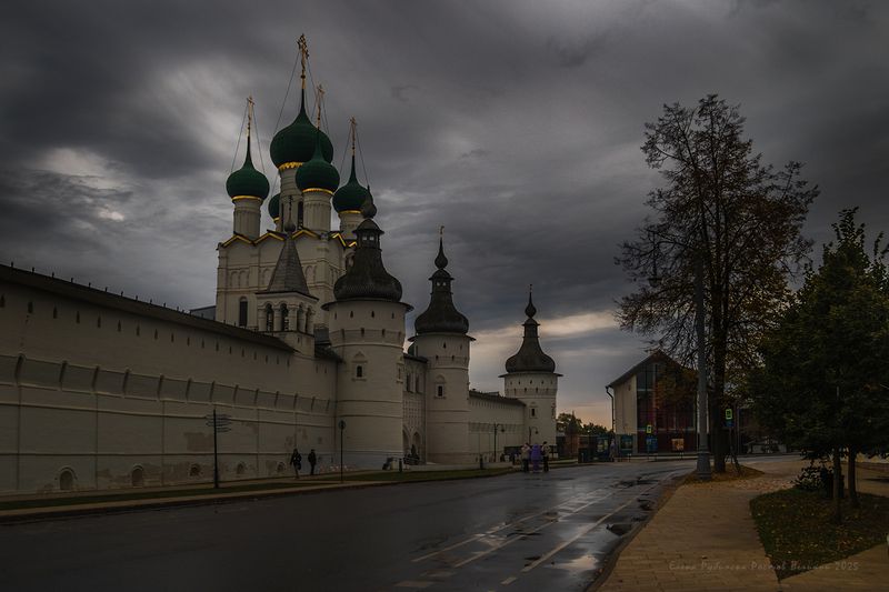 ростов великий, ярославская область, город, архитектура Непогода фото превью