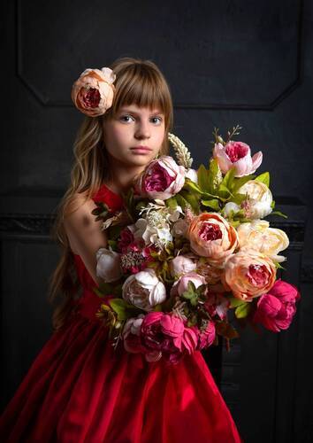 Детский портрет. Кира