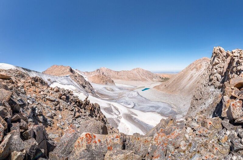 Горы, ледник, Джунгария, Казахстан, Джунгарский Алатау Ледники Джунгарии фото превью