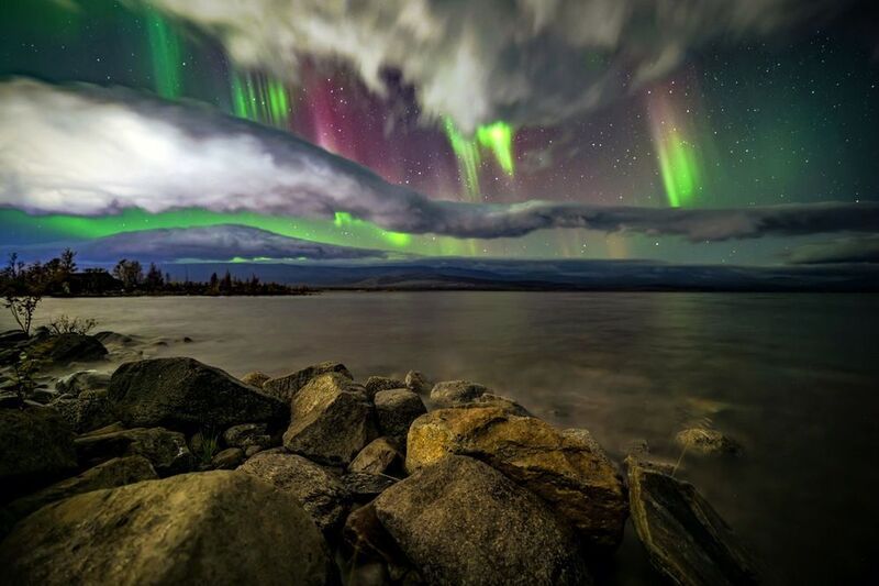 сияние, кольский, пейзаж Сезон сияний открыт фото превью