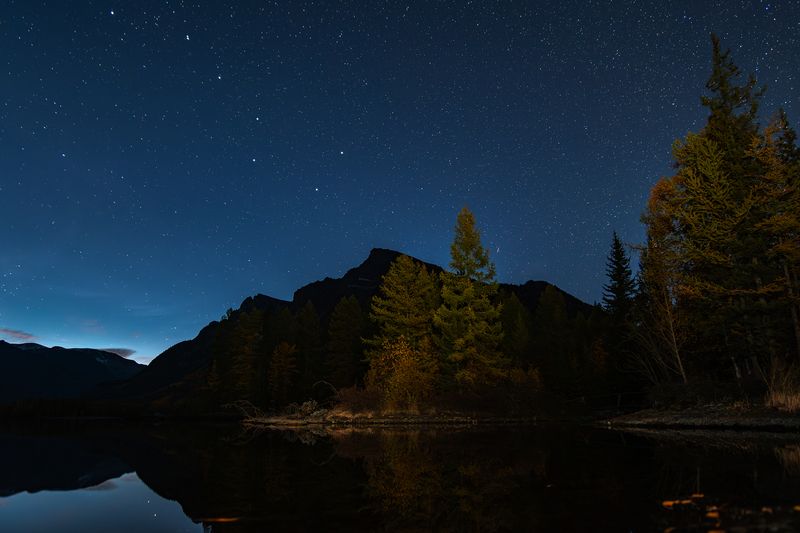 олон-нур, жомболок, саяны, бурятия, осень Осенний вечер на озере Олон-Нур фото превью