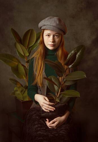 Детский портрет. Варвара