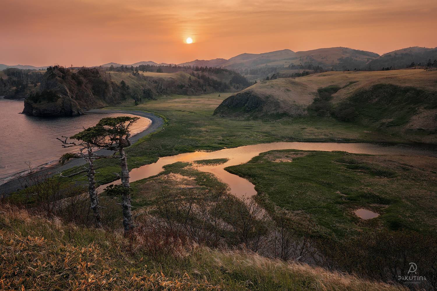 пейзаж, курилы, о. шикотан, Anna Pakutina