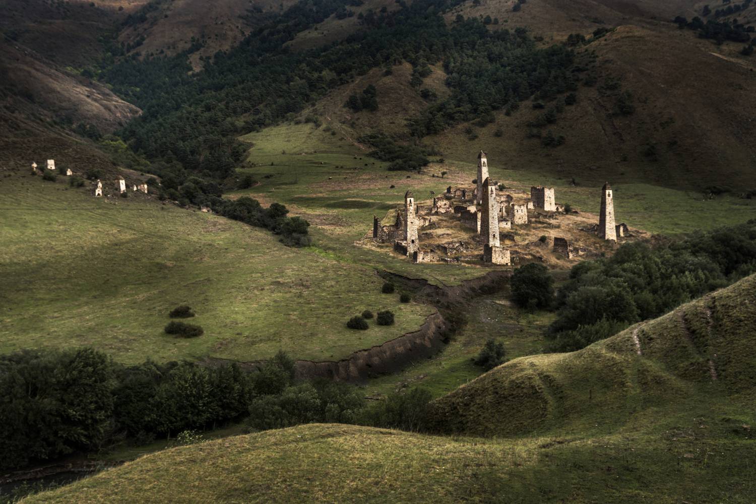 landscape, caucasus, mountines, ингушетия, пейзаж, горы, кавказ, Ilya Tolstonozhenko