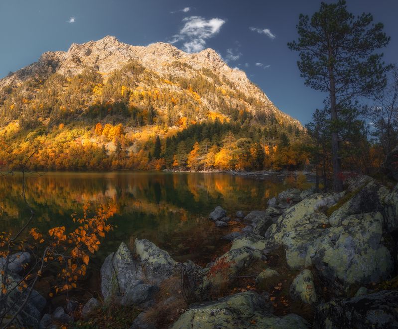 горы, озера, осень Бадуки осенние фото превью